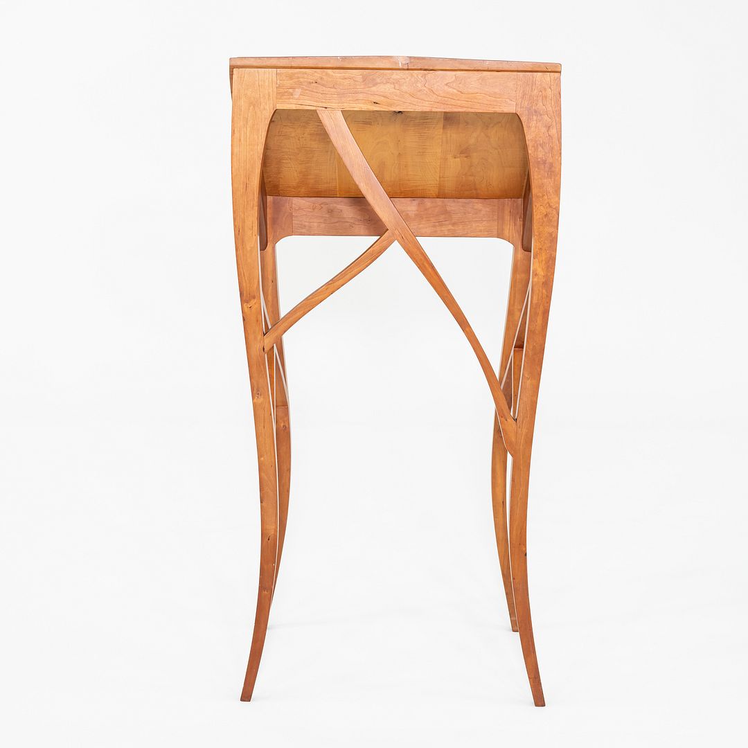 C. 1990s Organic Modern Studio-Crafted Podium Lectern in Pennsylvania Cherry