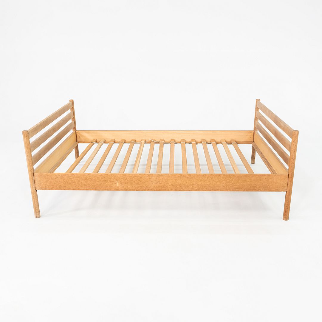 1970s Scandinavian Full Size Bed in Oak by Hans Wegner for RY Mobler, Denmark