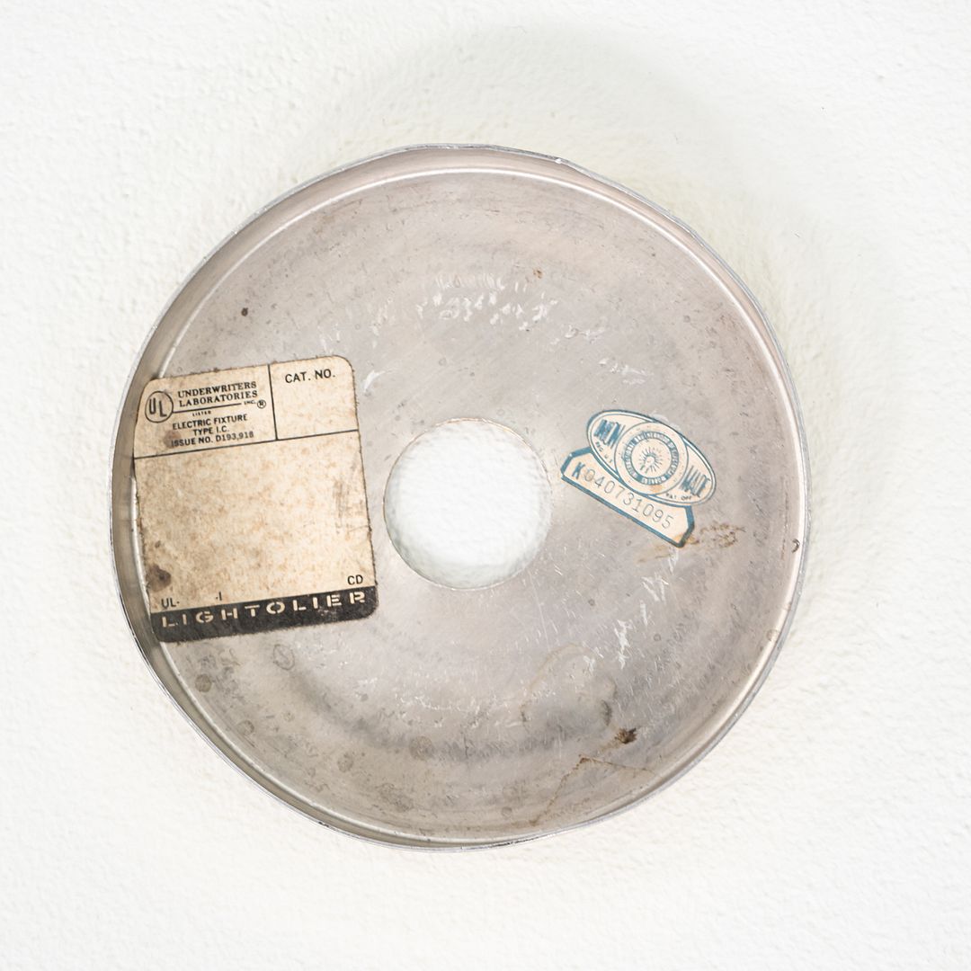 1970s Gaetano Sciolari for Lightolier Ice Cube Chandelier Glass & Brass 13 Bulbs