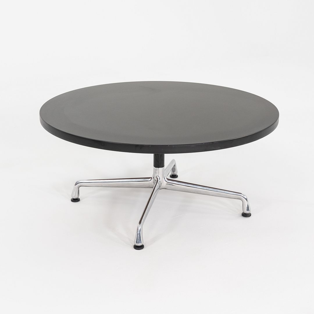 2010s Herman Miller 36 inch Eames Coffee Table in Black Laminate 2x Available