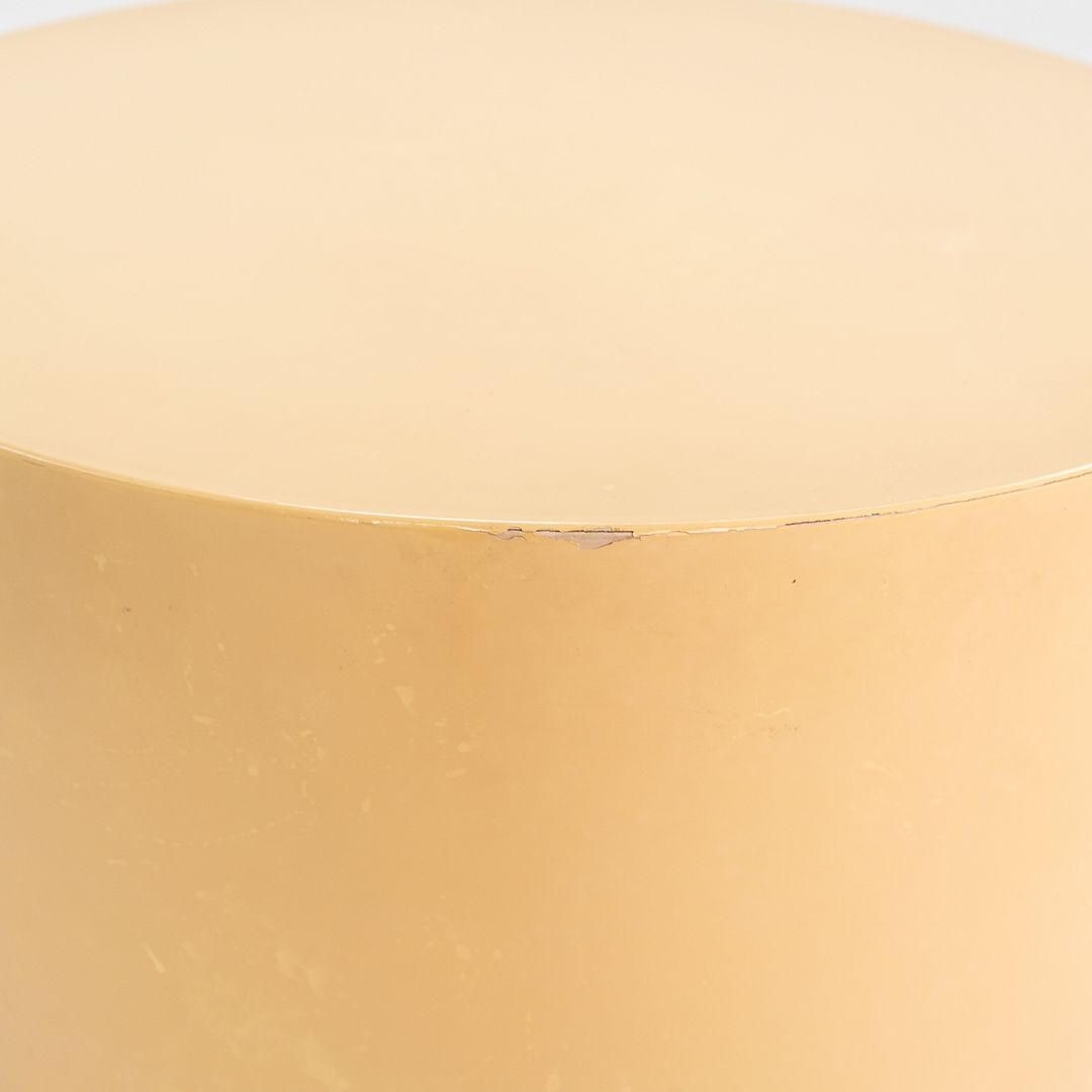 Pair of 1970s Paul Mayen for Intrex Habitat Lacquered Pedestal Tables 18 inches