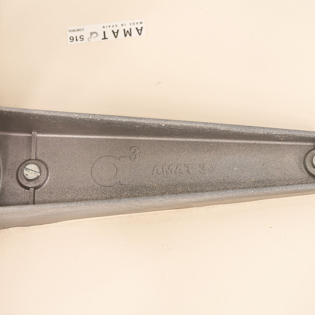 2000s Jorge Pensi for Knoll & AMAT3 High Top Dining / Cafe / Bar Table in Aluminum 24" 3x Available