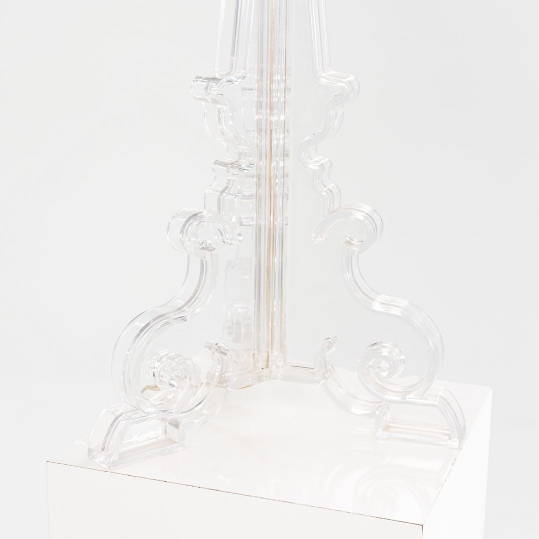 C. 2004 Ferruccio Laviani for Kartell Bourgie Table Lamp in Clear Made in Italy