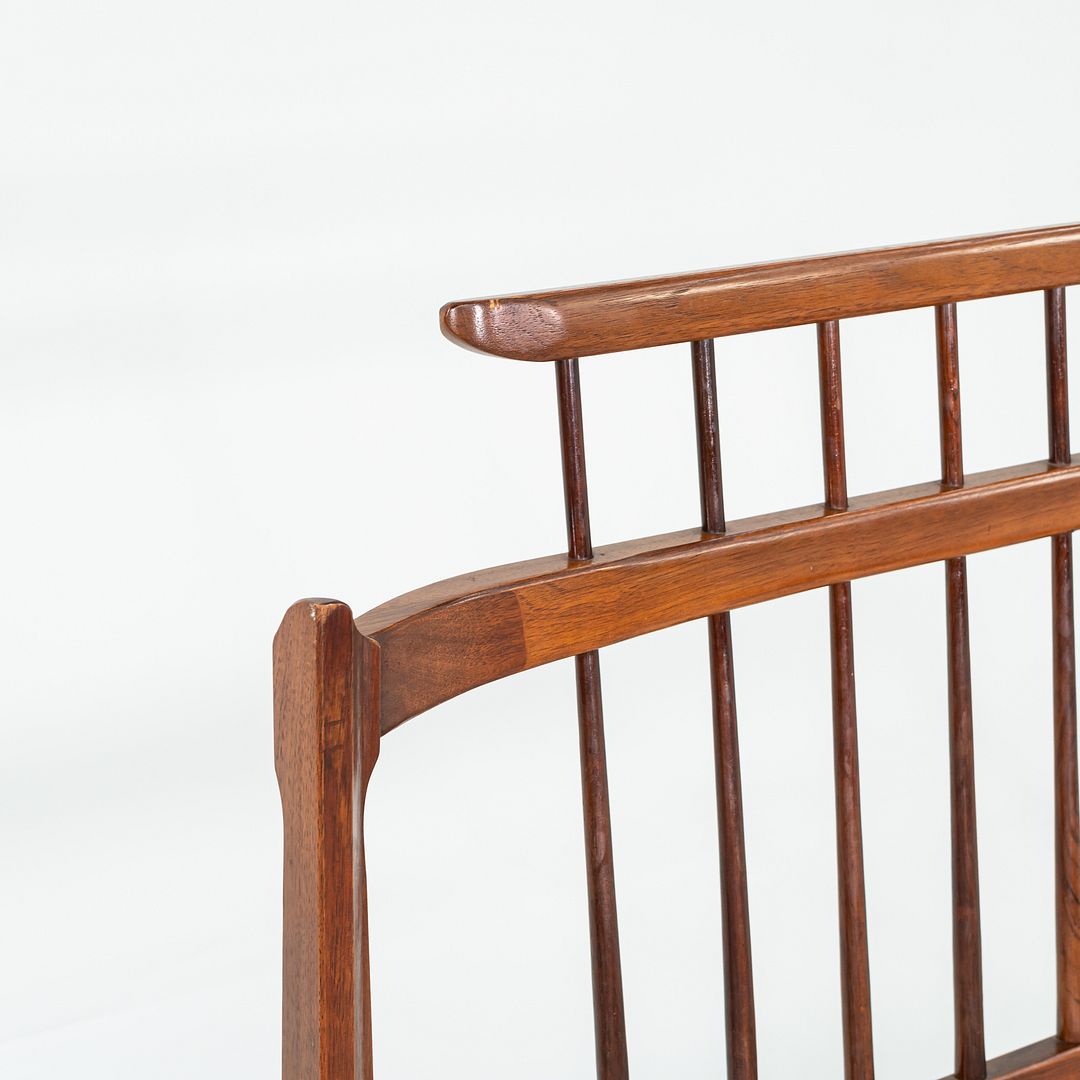 SOLD 1959 Thomasville American Black Walnut Modern Full Size Headboard / Bed Frame