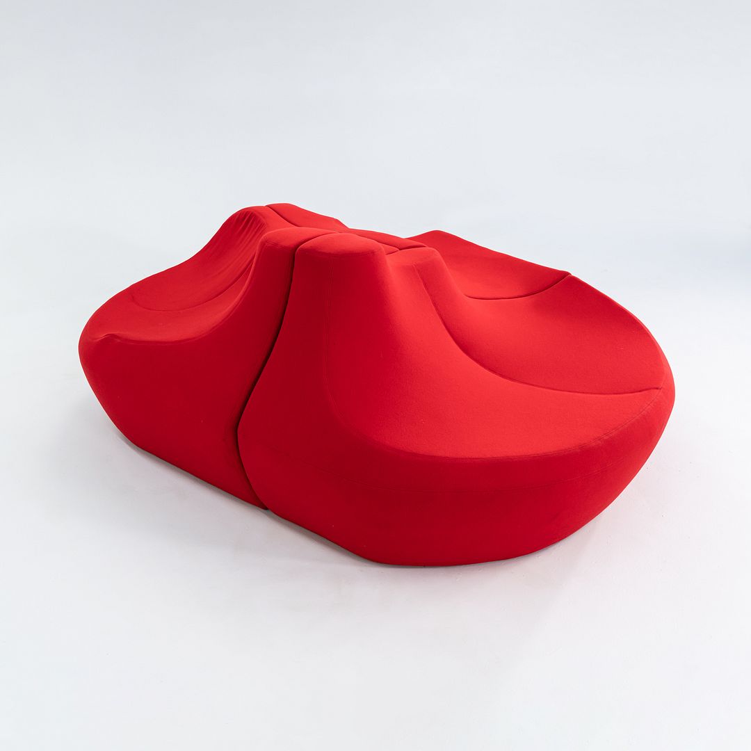 2020 Toshiyuki Kita for Moroso Saruyama Island Three-Piece Sofa in Red Fabric