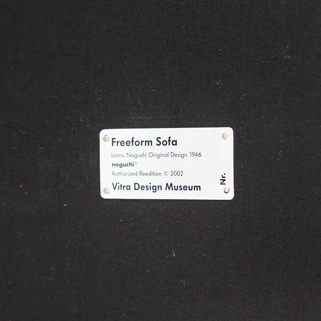 2010s Isamu Noguchi for Vitra Cloud Freeform Sofa and Ottoman in Fabric