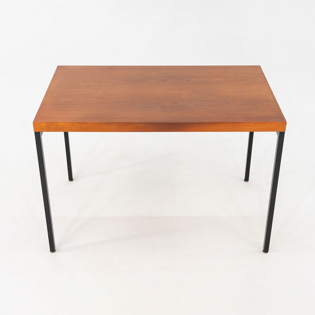 1960s Dieter Waeckerlin for Behr B Series Teak and Steel Desk 28 x 45 inches