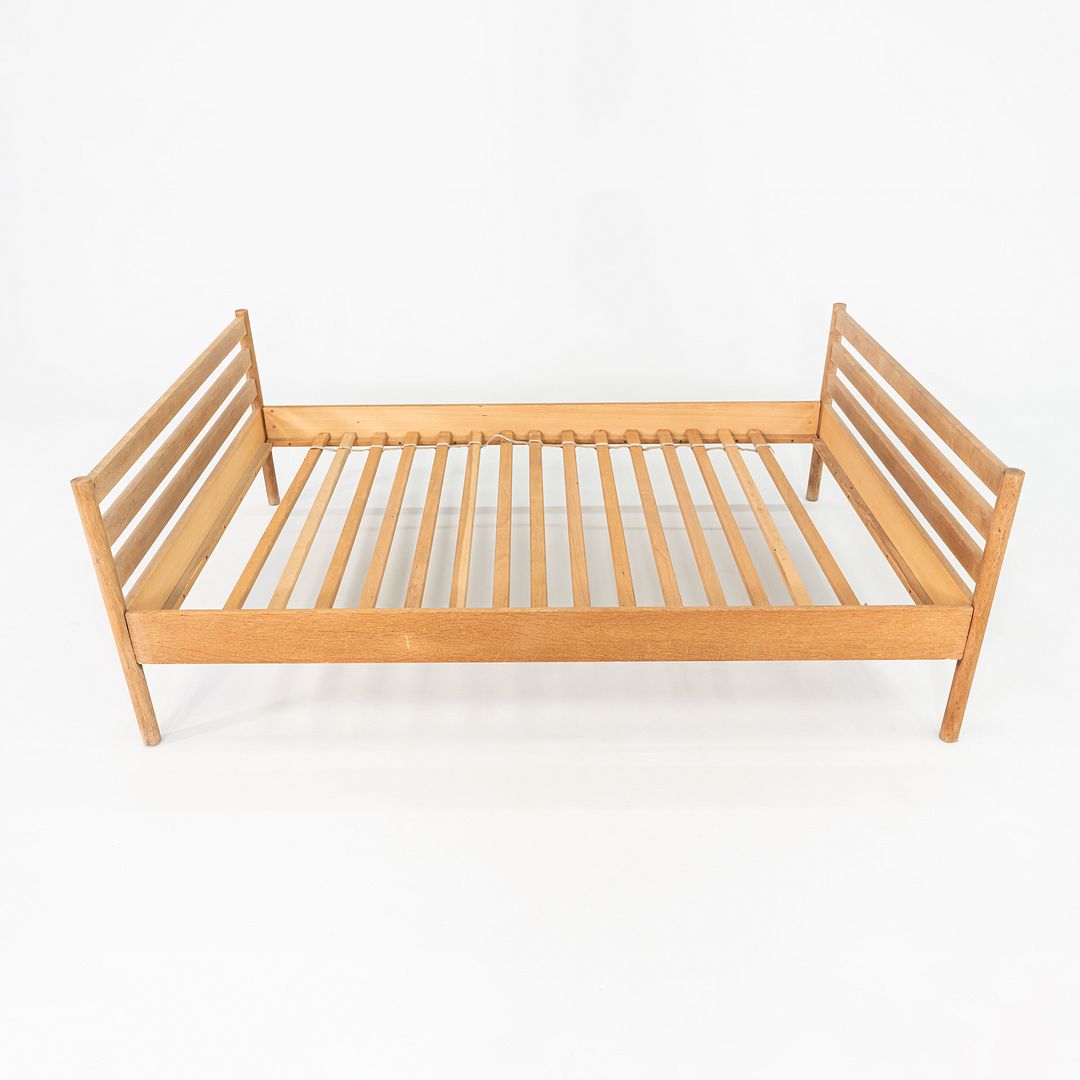 1970s Scandinavian Full Size Bed in Oak by Hans Wegner for RY Mobler, Denmark