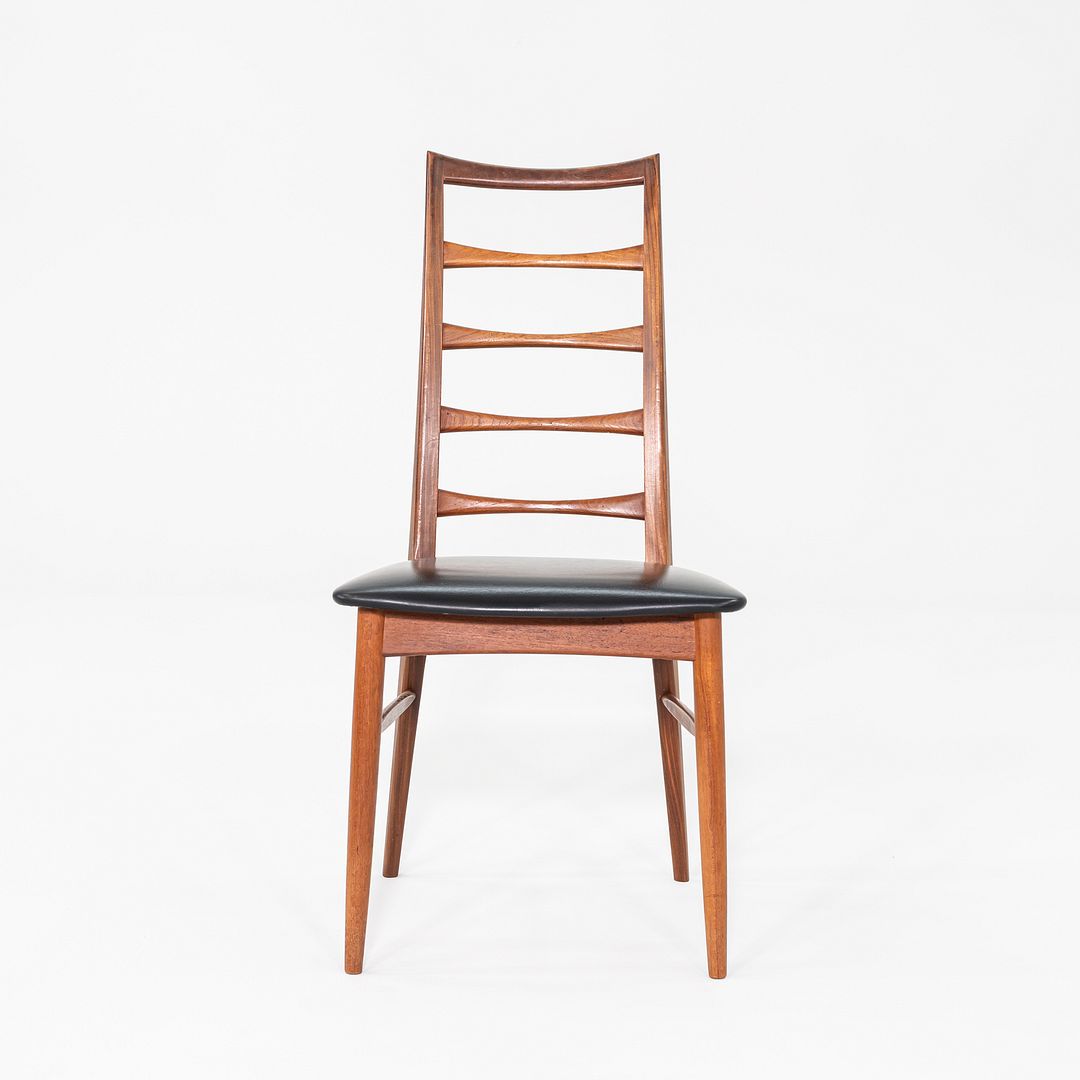 1960s Set of Four Danish Lis Dining Chairs Niels Koefoed for Koefoeds Hornslet