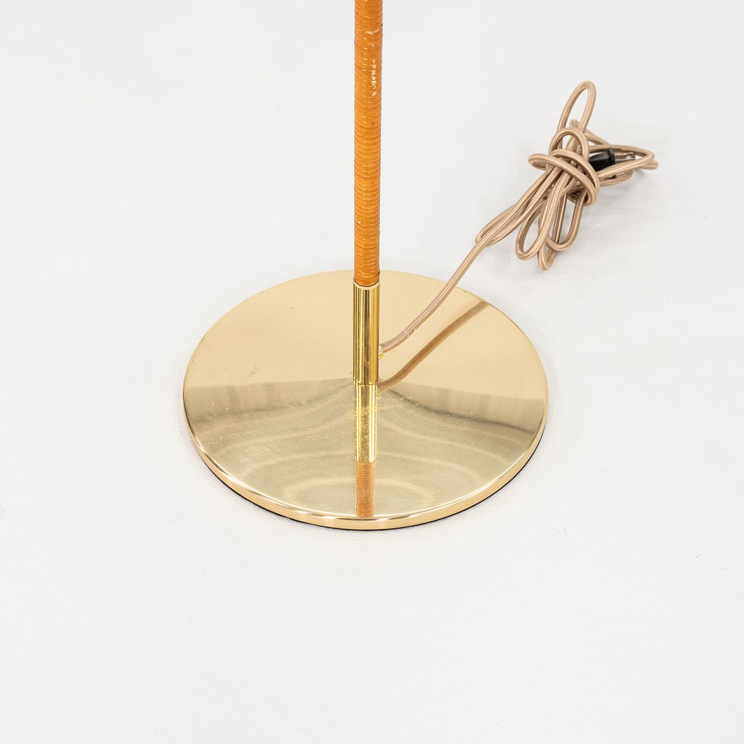 2024 Paavo Tynell for GUBI 9602 Floor Lamp “Chinese Hat” with White Canvas Shade