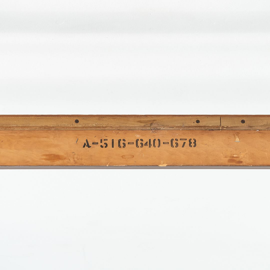 SOLD 1959 Thomasville American Black Walnut Modern Full Size Headboard / Bed Frame