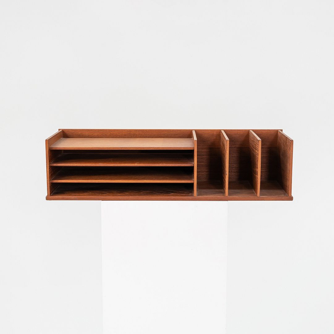 1960s 'Selectform' Teak Desk Organizer by Georg Petersens Mobelfabrik of Denmark