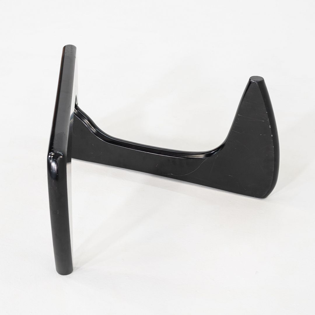 SOLD C. 2007 Isamu Noguchi for Herman Miller Coffee Table in Black with Glass Top