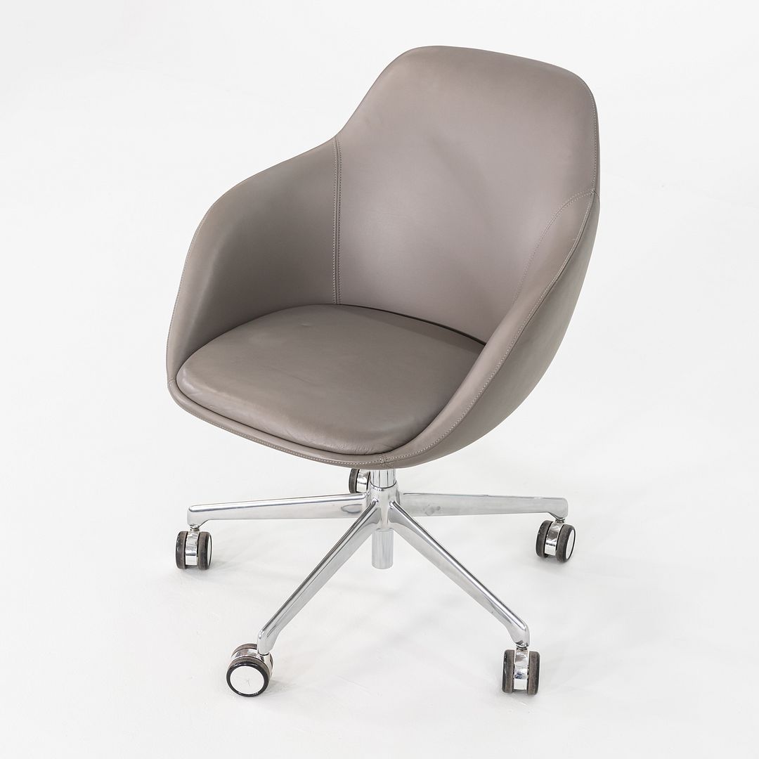 2020s Noe Duchaufour-Lawrance for Bernhardt Design Chantal Desk Chair in Grey
