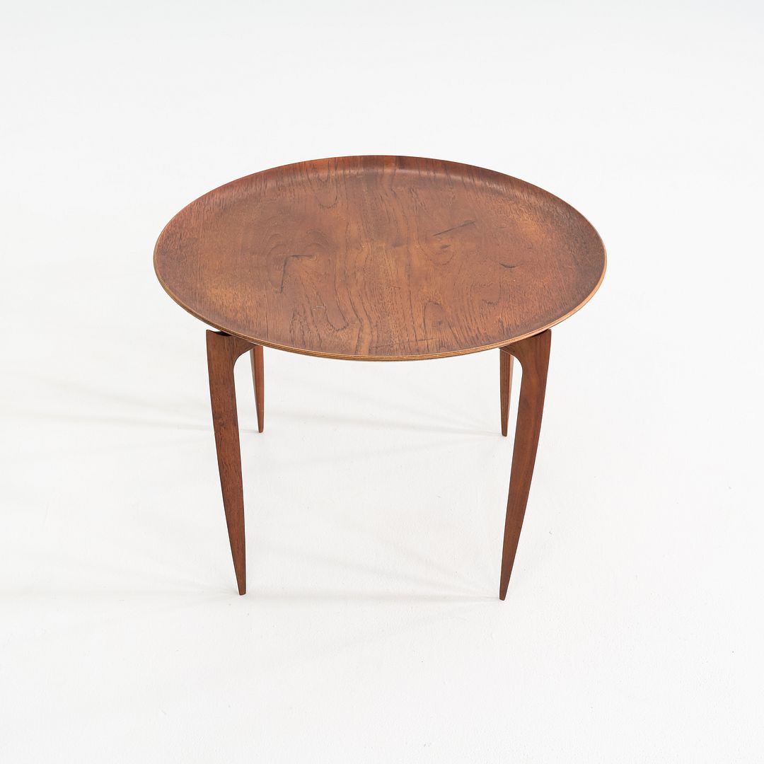 1960s H Engholm and Svend Aage Willumsen for Fritz Hansen Foldable Tray Table