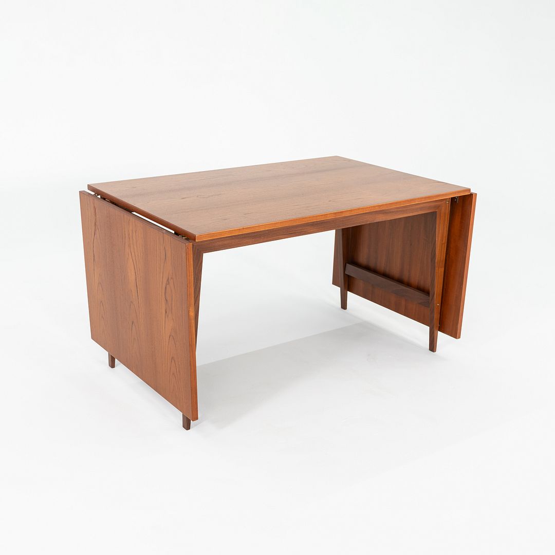 1960s Poul Cadovius Cado Dining Table in Teak with Two Leaves 94x32x29 inches