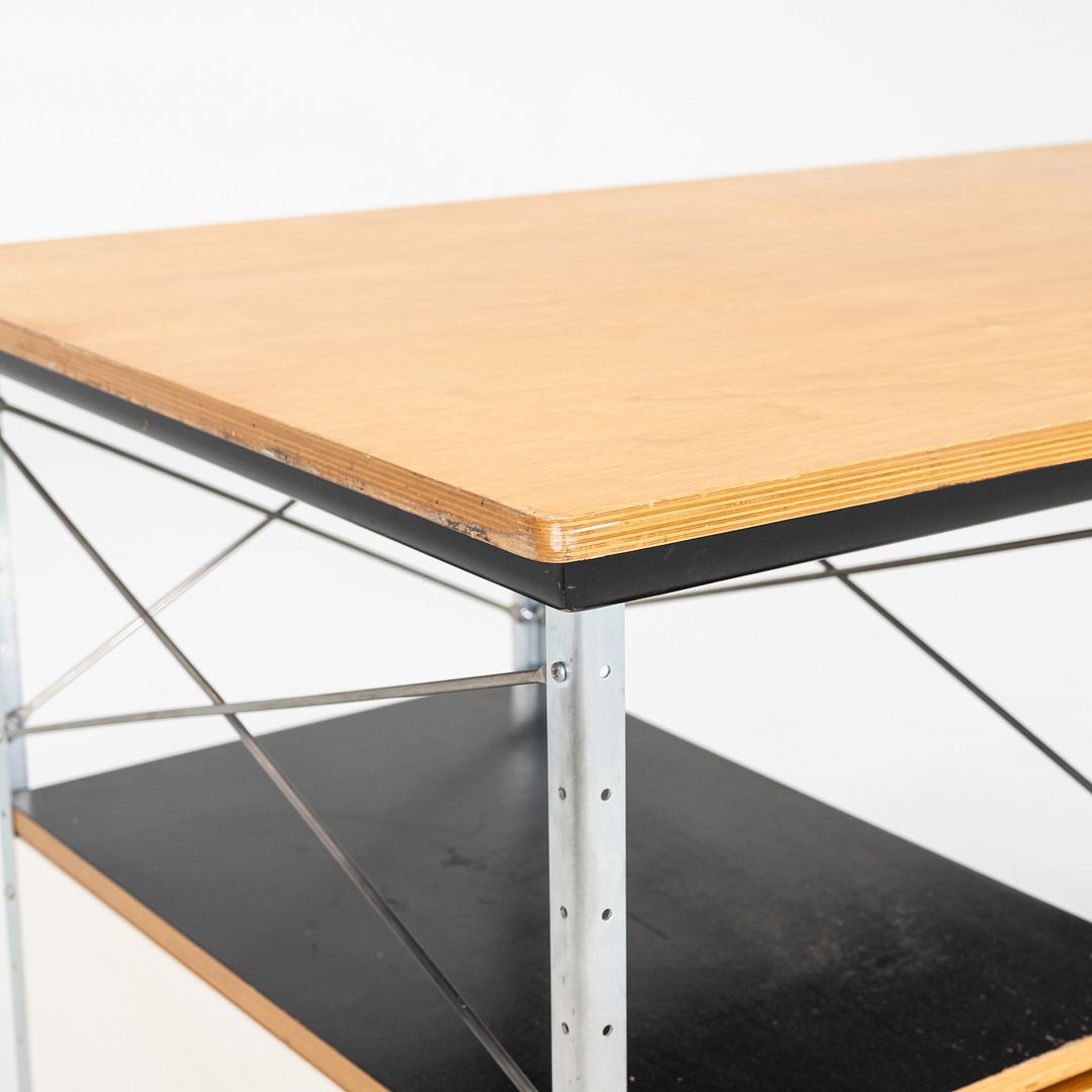 SOLD 2000s Charles and Ray Eames for Herman Miller EDU Multicolor Desk w/ File Drawer