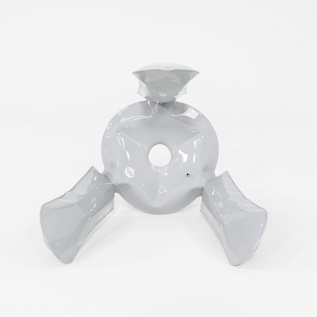 2020s Oskar Zieta for Zieta Plopp Low Stool Steel w/ Grey Finish 9x Available