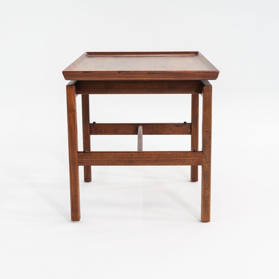 1970s Jens Risom Designs Side / End Table Comprised of Walnut 21x30x22 inches