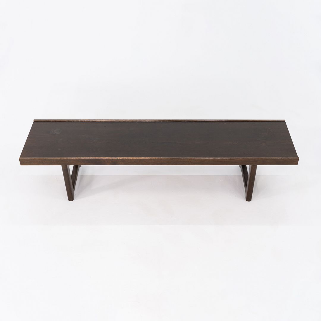 1960s Torbjorn Afdal for Mellemstrand Bruksbo of Norway 59 Inch Bench in Oak