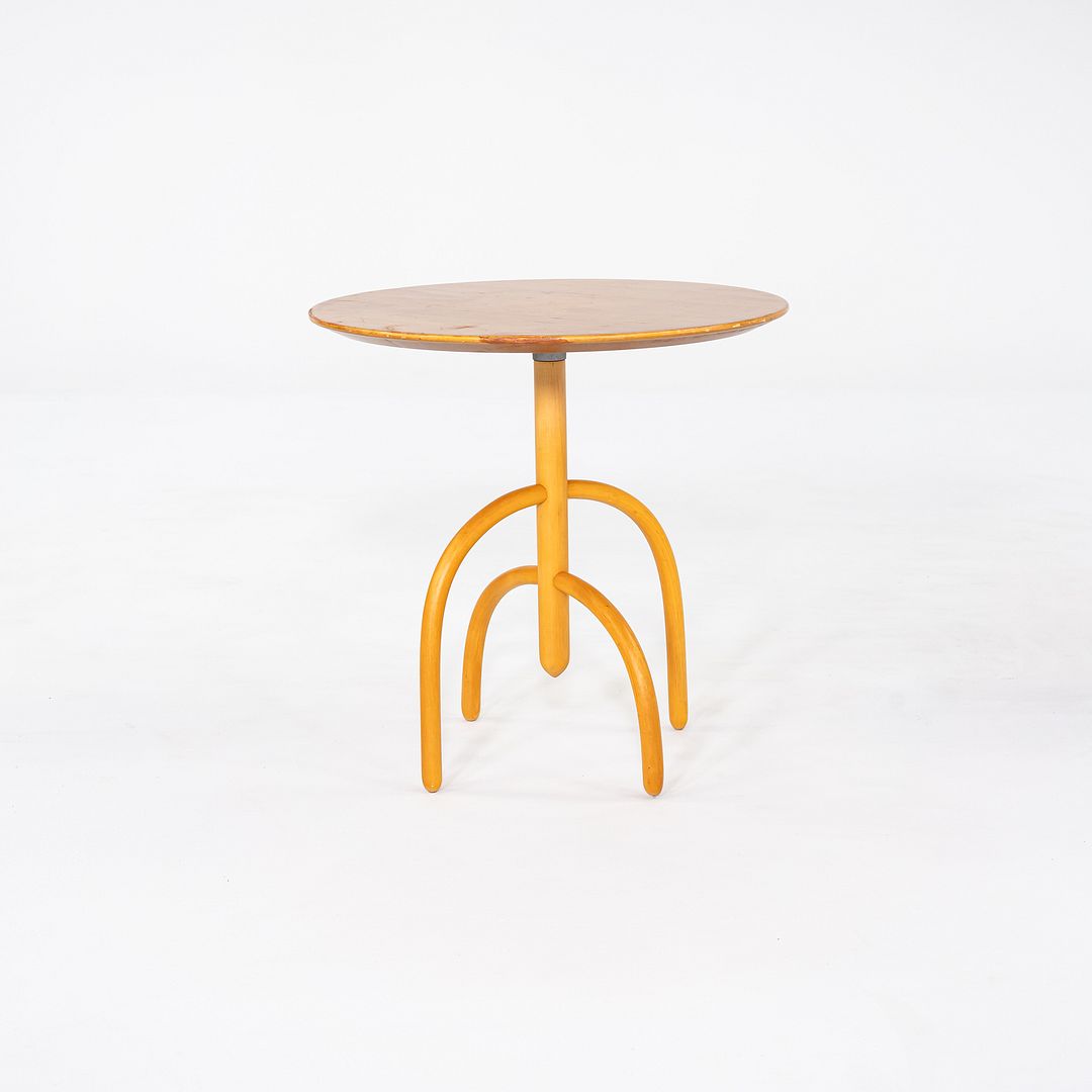 1997 Lawrence Laske for Knoll Studio Saguaro Cactus Table in Birch, 20 inches