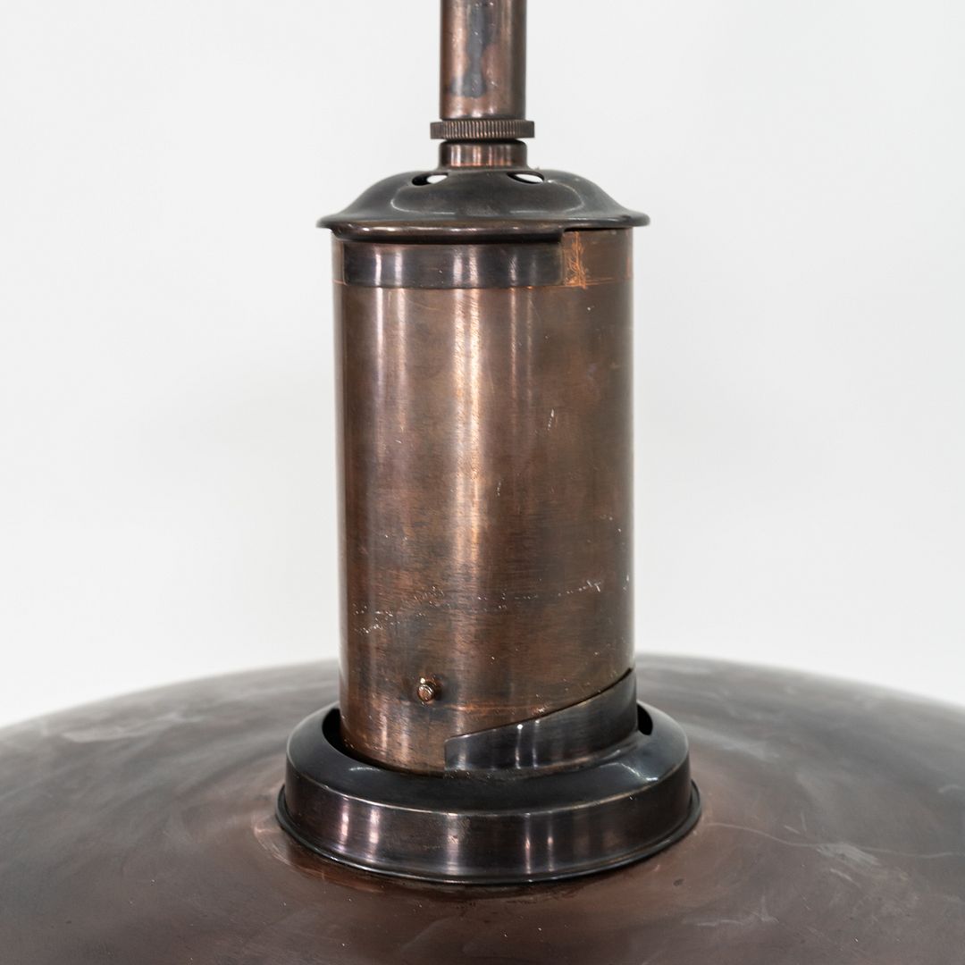1930s Poul Henningsen Louis Poulsen Copper 'Tennis Lamp' Pendant Model PH 8/6