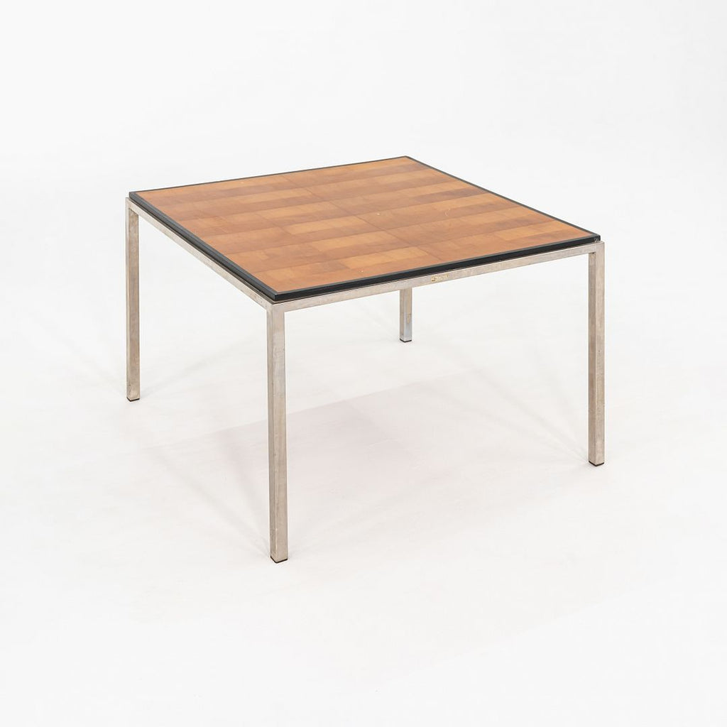 1960s Attributed to Gordon Bunshaft & Davis Allen SOM Stainless Steel Side Table