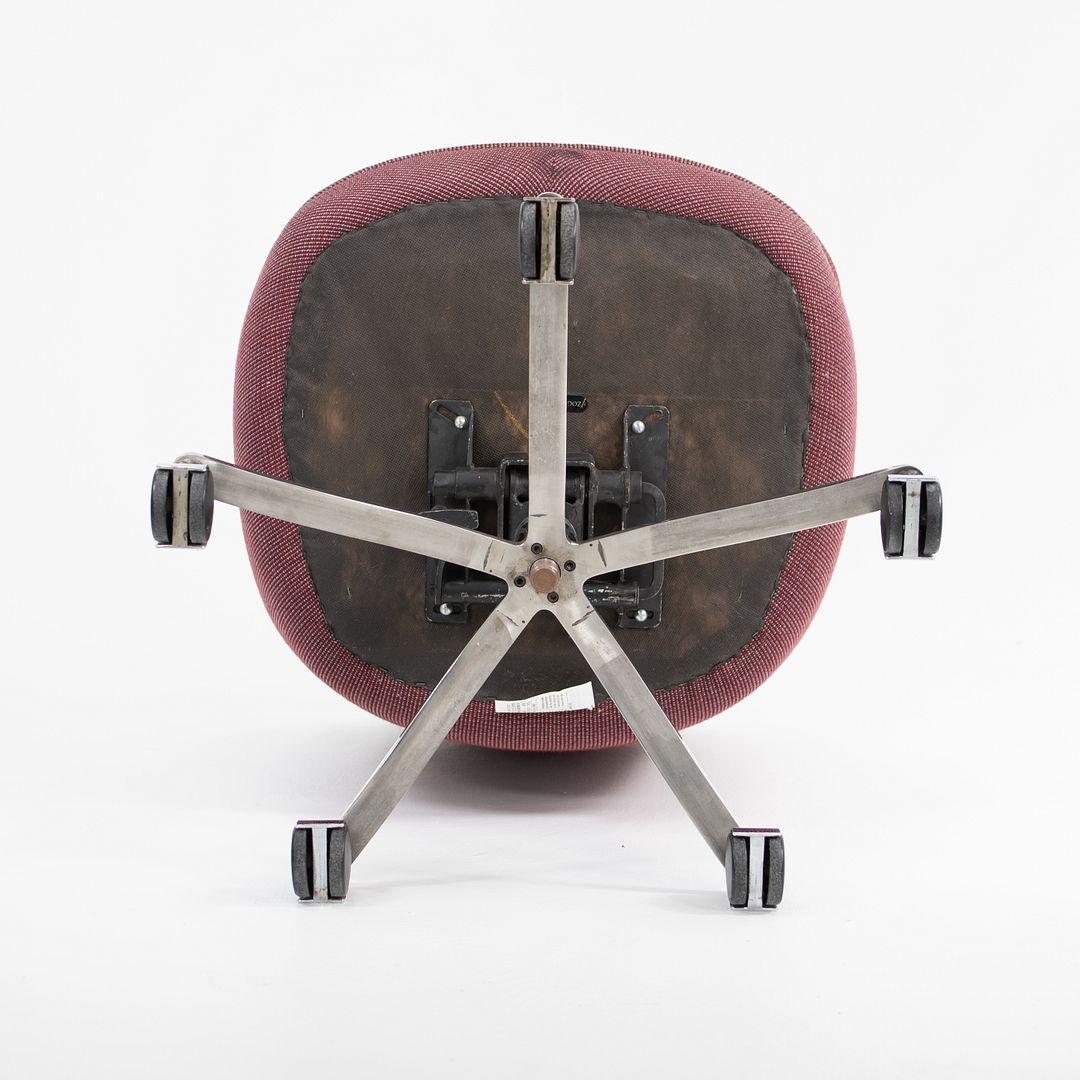 1980s Alpha High Back Bucket Desk Chair by Nicos Zographos for Zographos Designs in Fabric 5x Available