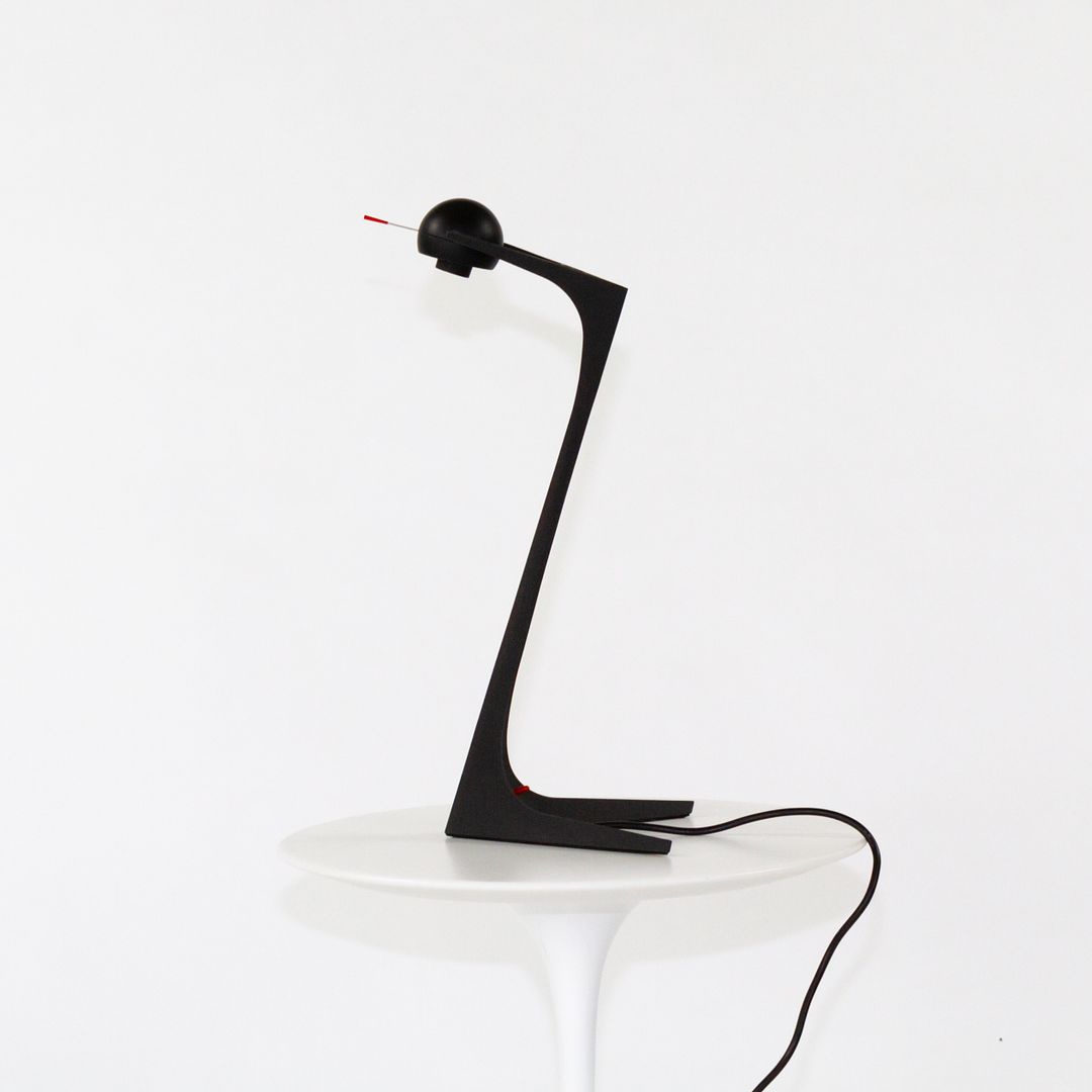 1990 Onidia' Desk Lamp by Santiago Calatrava for Artemide Methacrylate, Polyurethane Foam, Paint, Metal