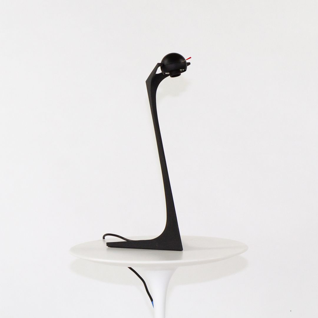 1990 Onidia' Desk Lamp by Santiago Calatrava for Artemide Methacrylate, Polyurethane Foam, Paint, Metal