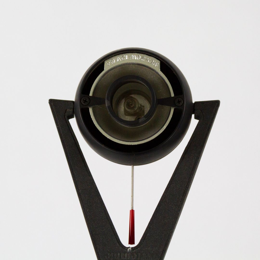 1990 Onidia' Desk Lamp by Santiago Calatrava for Artemide Methacrylate, Polyurethane Foam, Paint, Metal