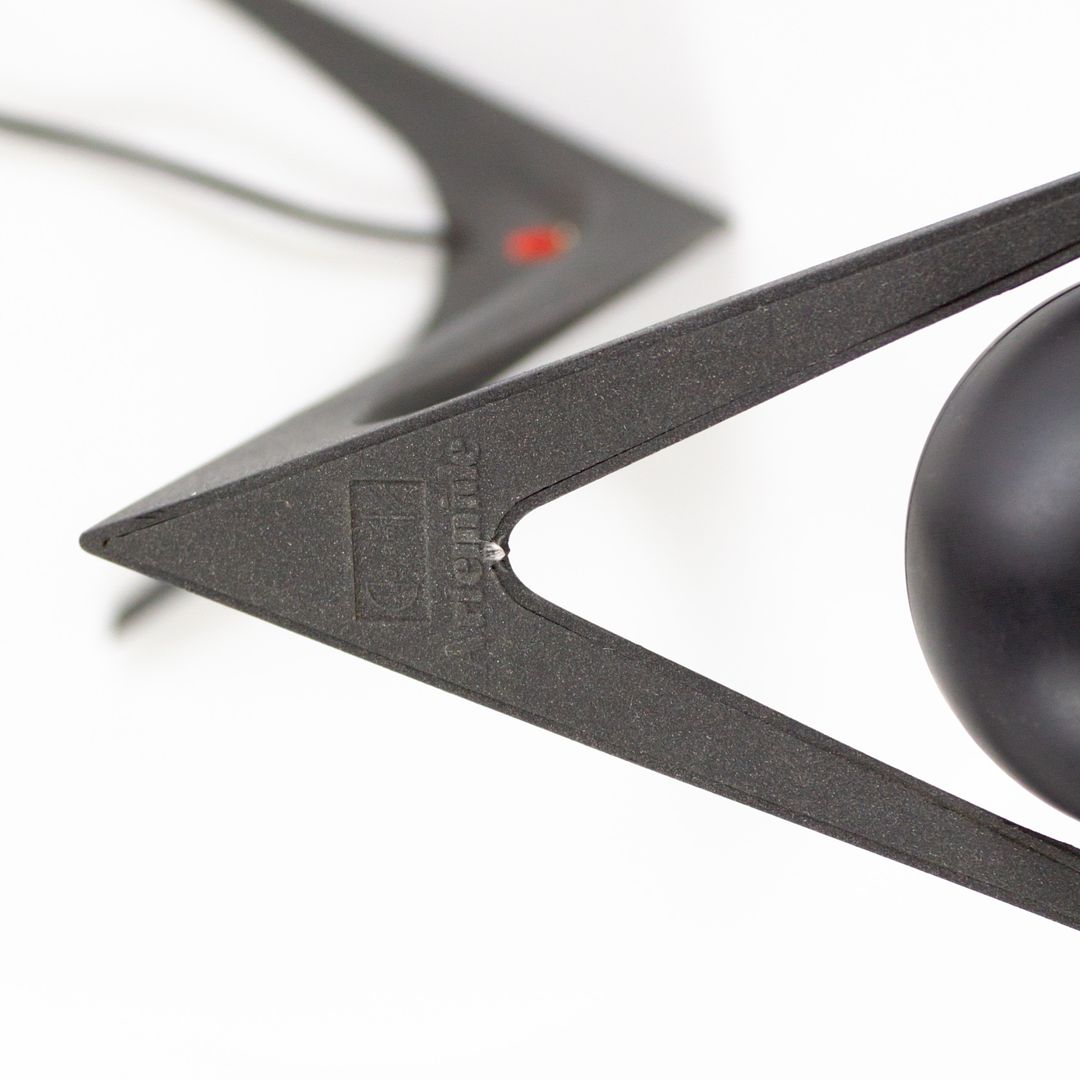 1990 Onidia' Desk Lamp by Santiago Calatrava for Artemide Methacrylate, Polyurethane Foam, Paint, Metal