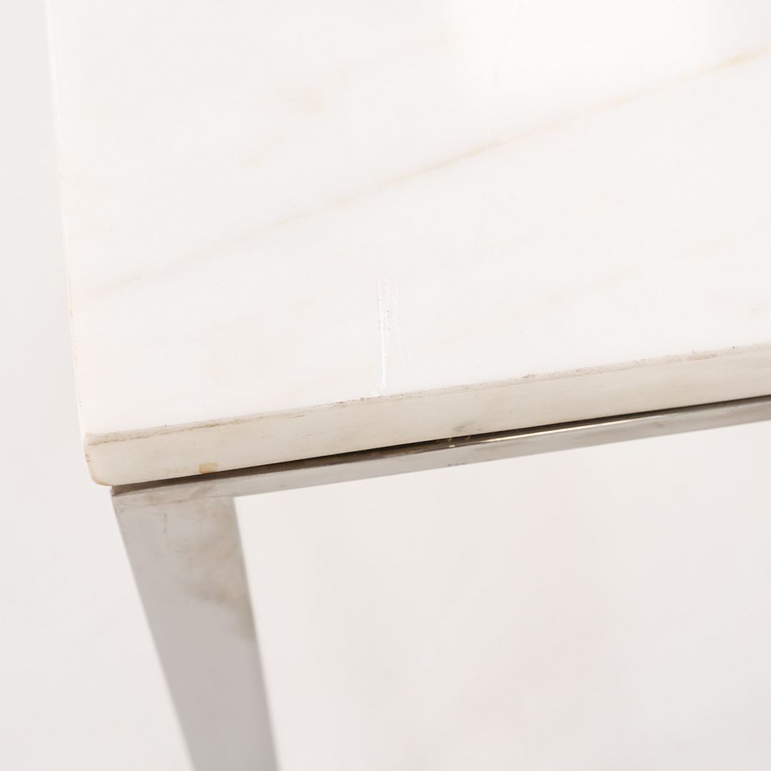 1966 Gordon Bunshaft & Davis Allen for SOM Steel & Marble Side Table Model TA-35