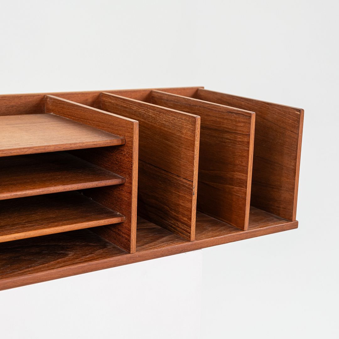 1960s 'Selectform' Teak Desk Organizer by Georg Petersens Mobelfabrik of Denmark