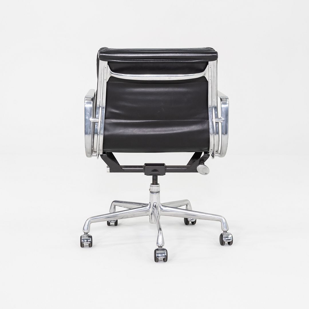 2003 Herman Miller Eames Soft Pad Management Desk Chair Black Leather 6x Avail