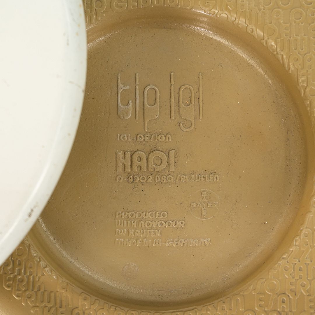 1970s Ernest H. Igl for Bayer AG 'Hadi' Space Age Writing Desk and Side Chair