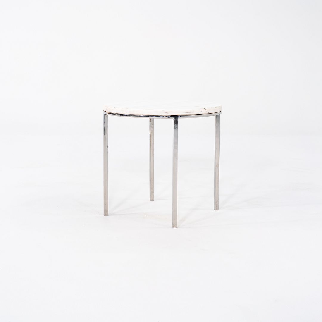 1965 Gordon Bunshaft and Davis Allen for SOM TA-39 Marble and Steel Side Table