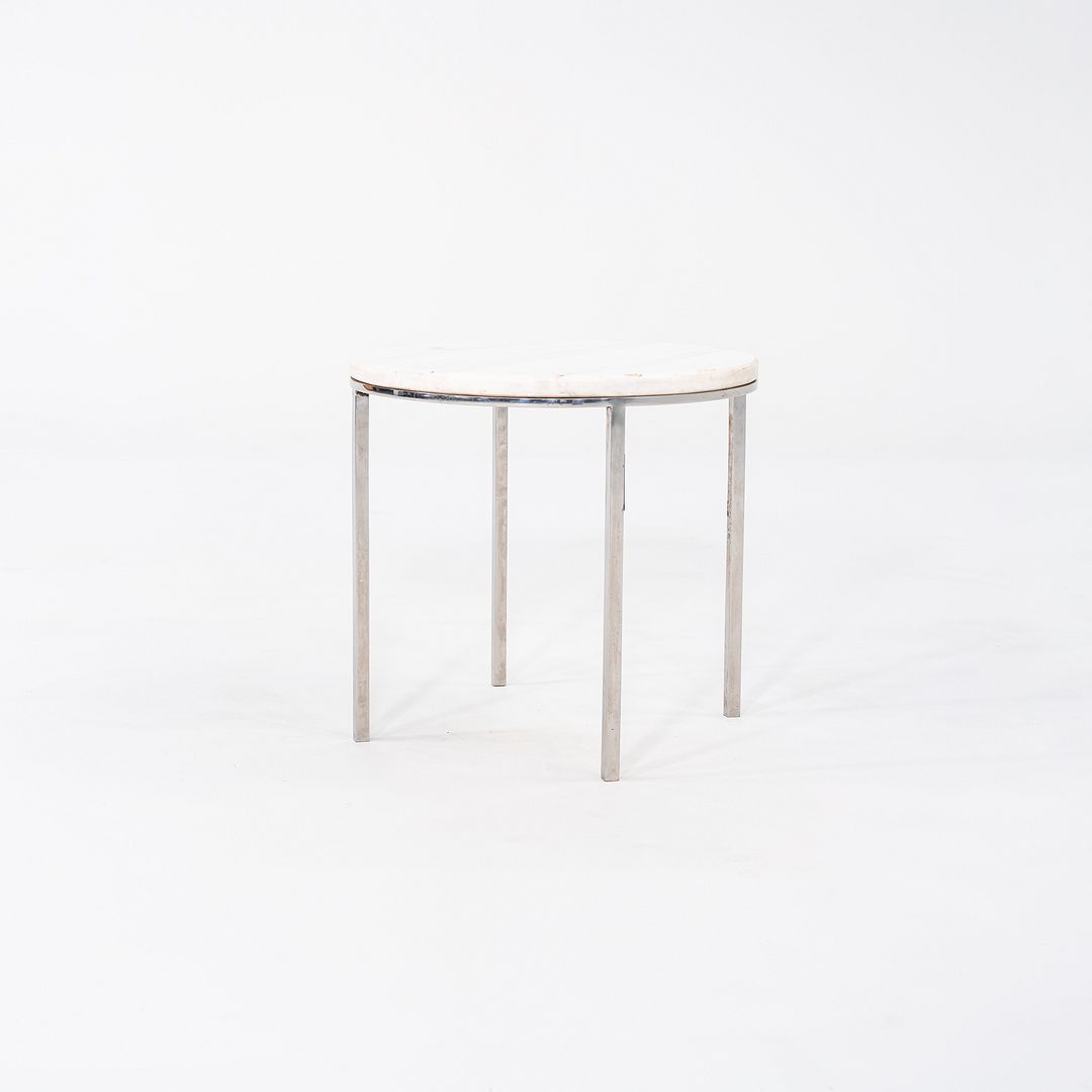 1965 Gordon Bunshaft and Davis Allen for SOM TA-39 Marble and Steel Side Table