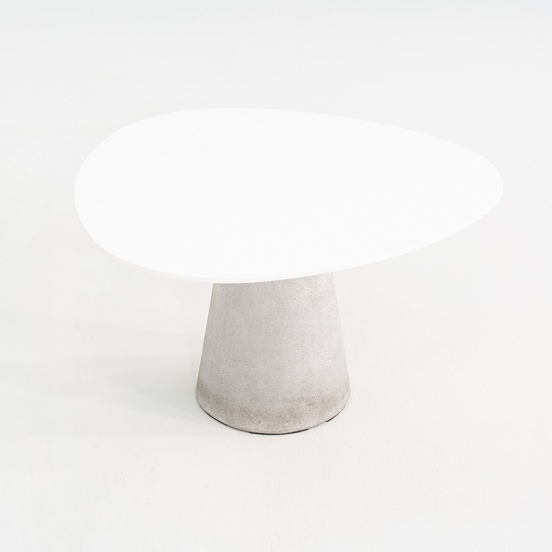 2010s Wolfgang Mezger for Davis Tosca Side / Coffee Table with Concrete Base