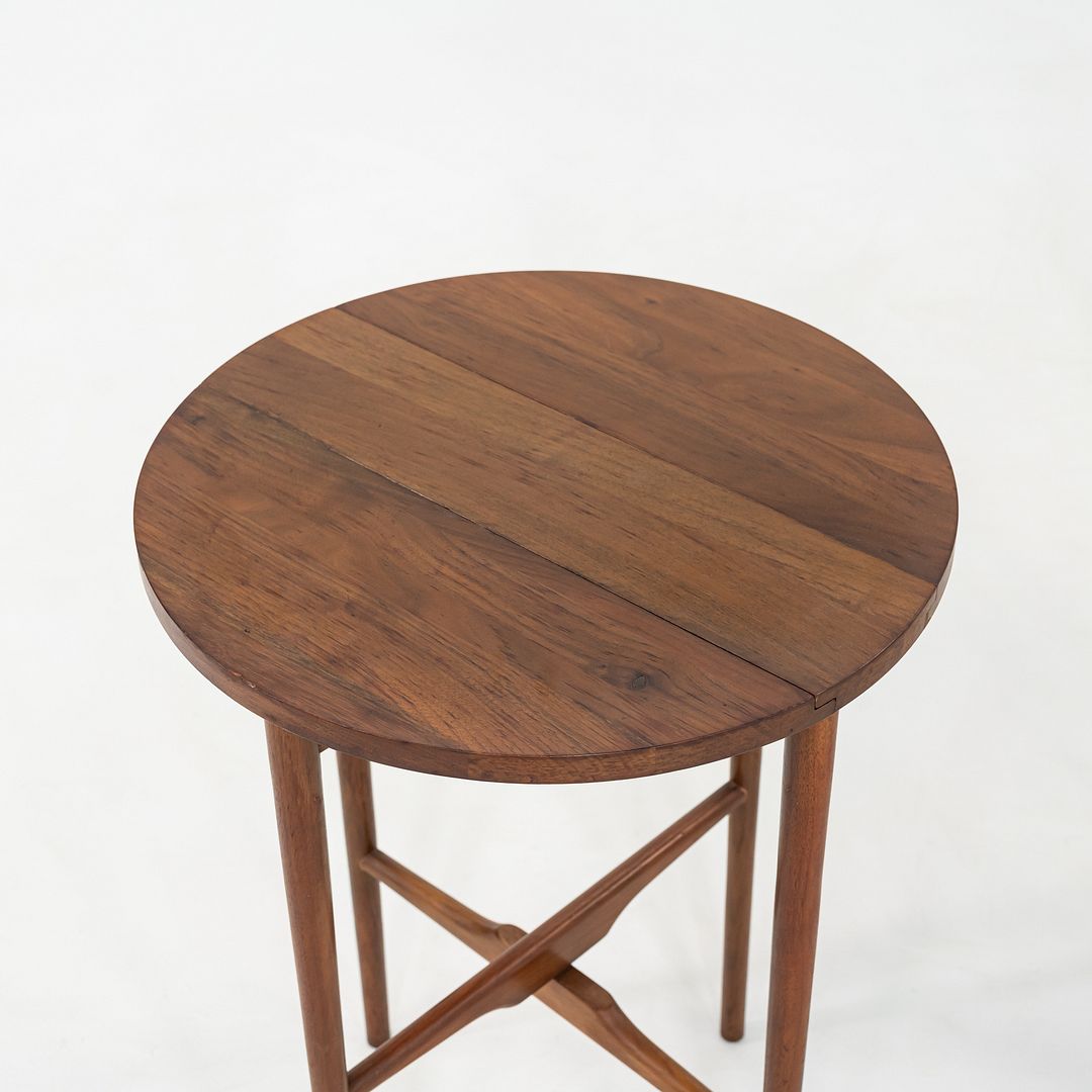 1950s Walnut Nesting or Serving Tables by Bertha Schaefer for Singer & Sons