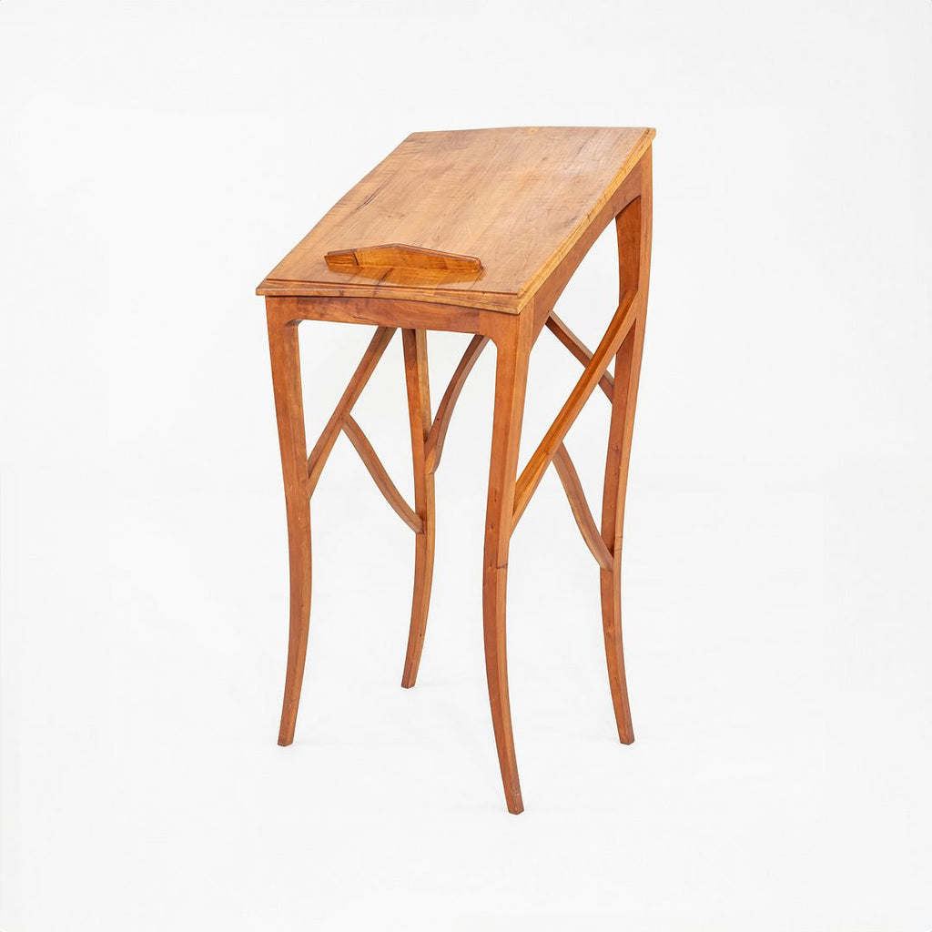 C. 1990s Organic Modern Studio-Crafted Podium Lectern in Pennsylvania Cherry