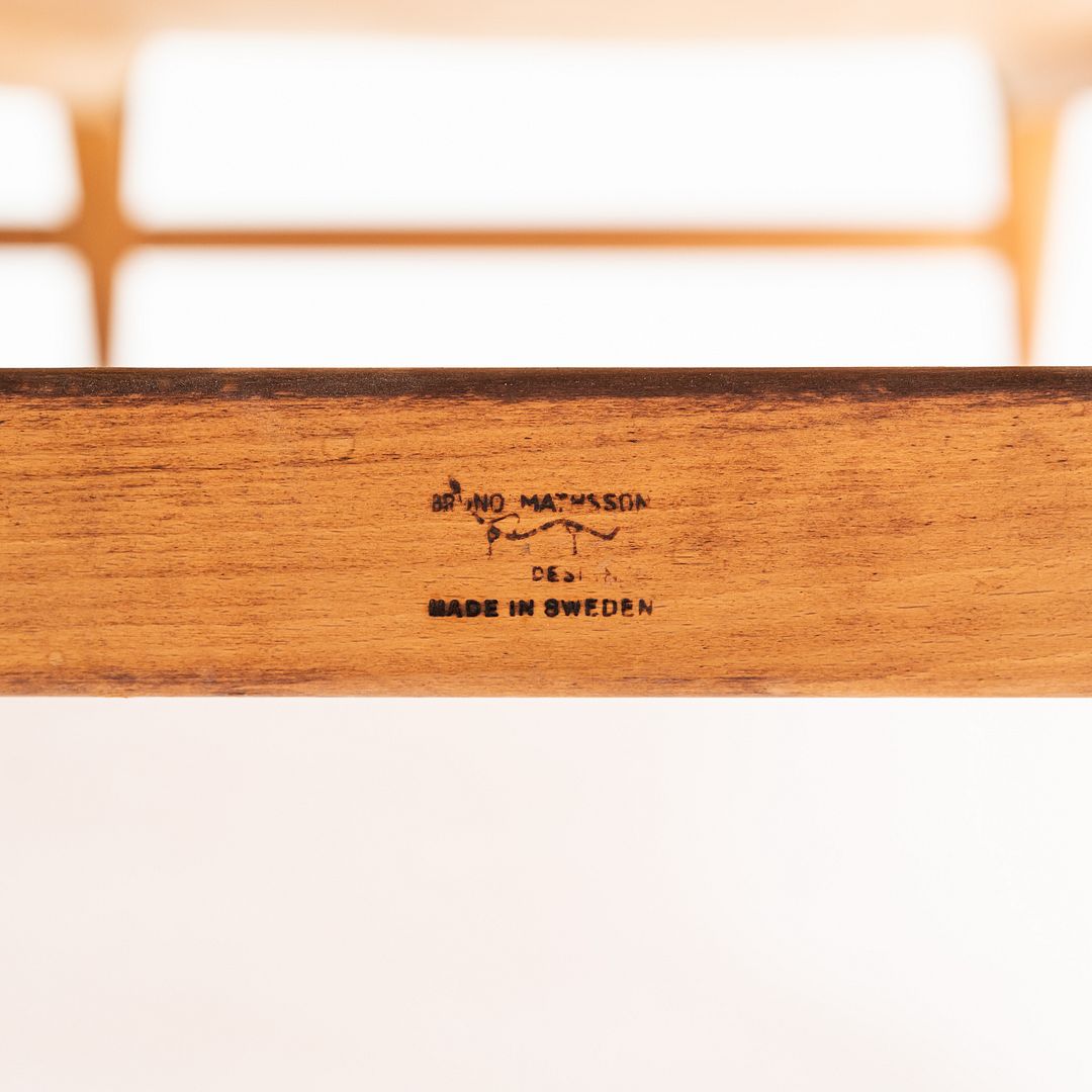 1960s Bruno Mathsson for Karl Mathsson Berlin 57 Full-Sized Day Bed Lounge Birch