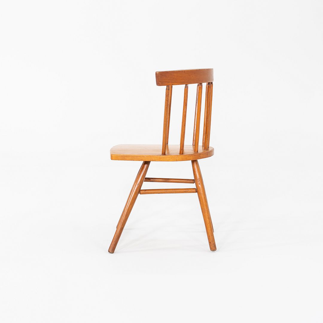 1949 George Nakashima for Knoll N19 Straight Chair in Solid Birch Early Example