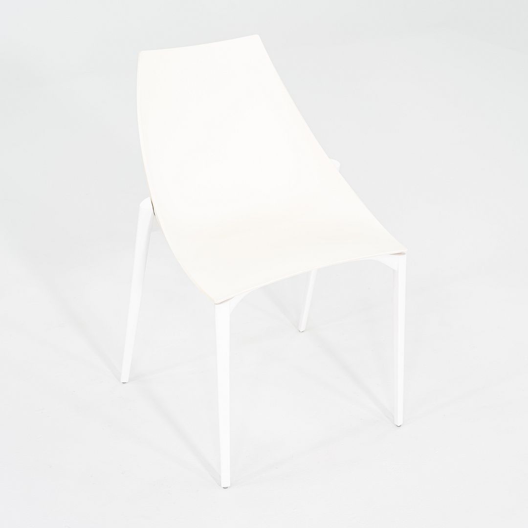 2020s Set of Six Marco Maran for Parri Hoop Stacking Dining Chairs in White