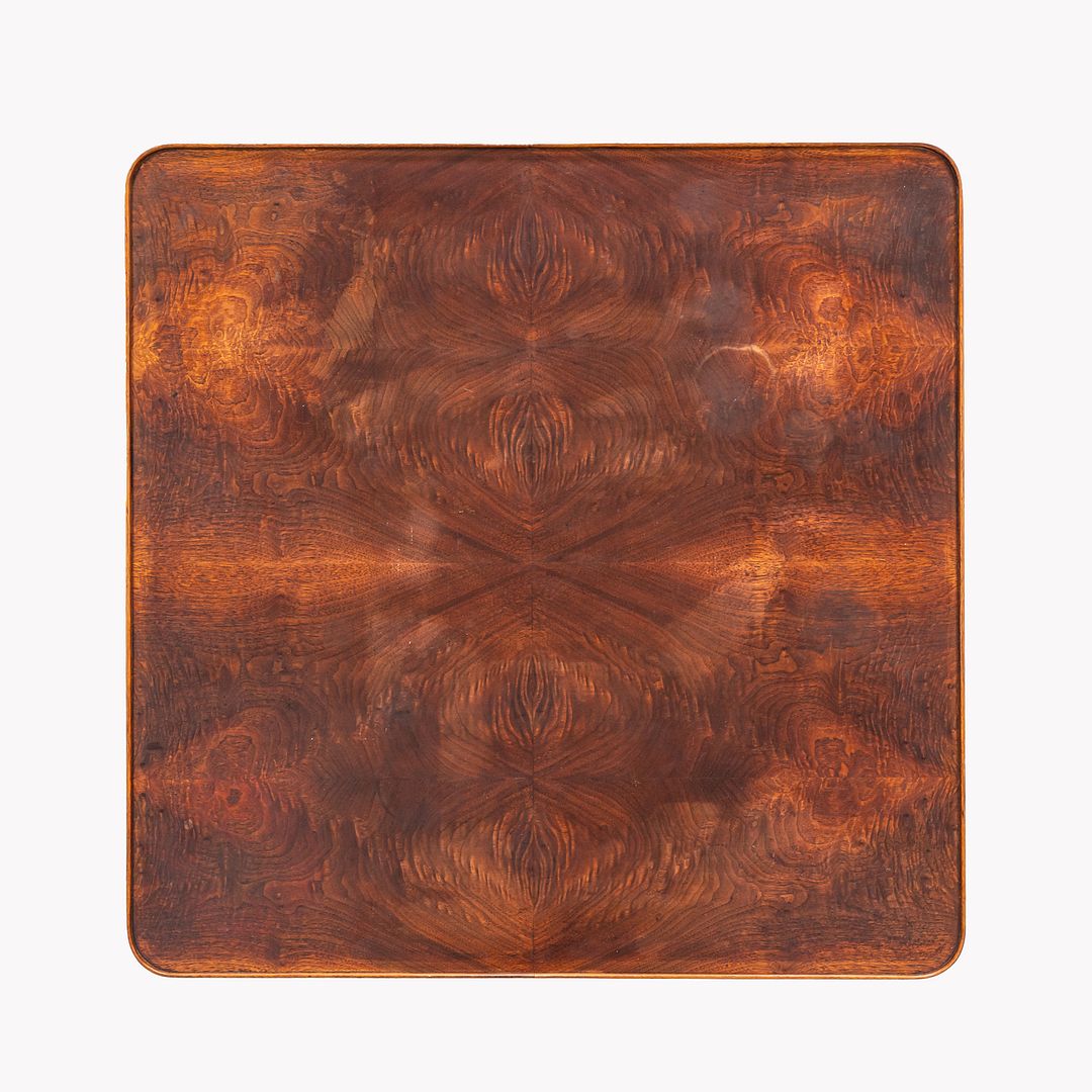 1960s Jack Cartwright for Founders Square End / Coffee Table in Walnut 32 x 32"