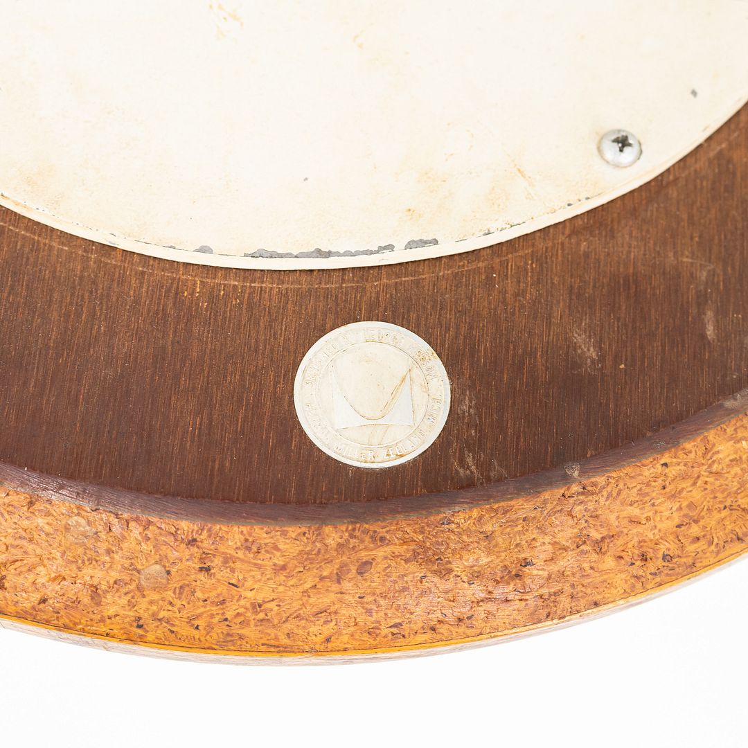 SOLD C. 1958 Pair of George Nelson Pedestal Side Tables for Herman Miller w/ Laminate