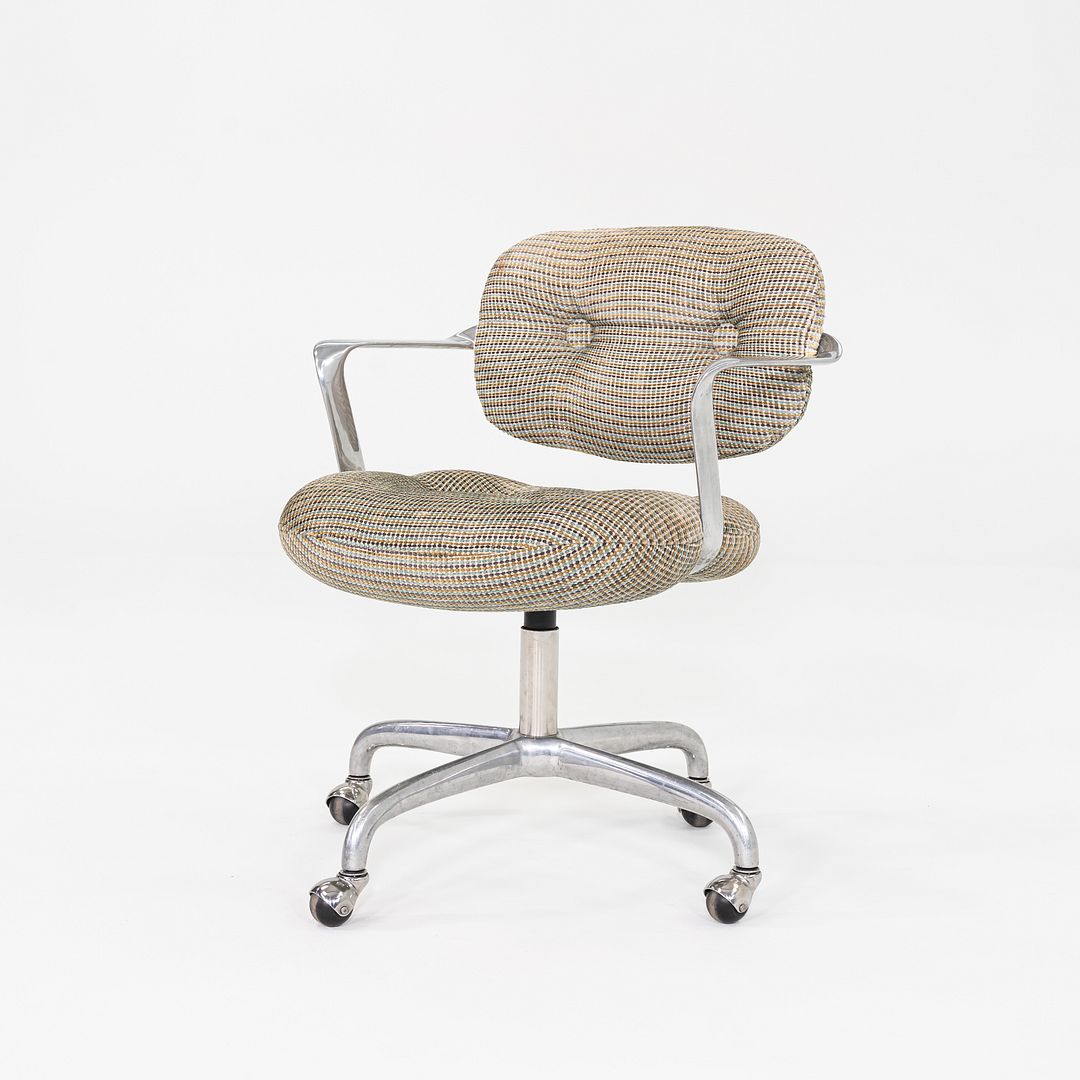 1976 Morrison Hannah for Knoll Occassional Armchair w/ Upholstered Seat 4x Avail