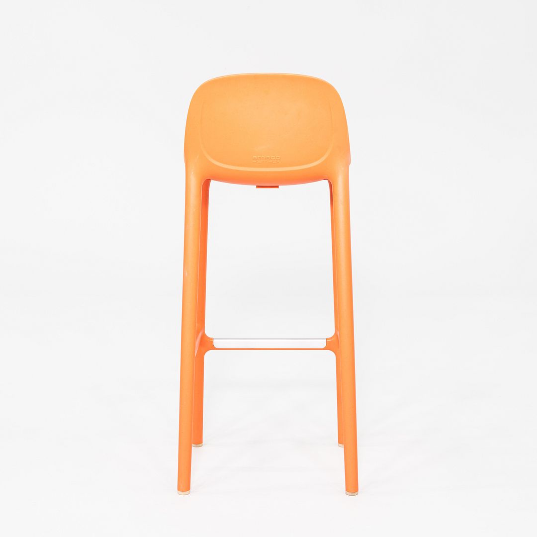 2020s Philippe Starck for Emeco Broom Bar Stool Plastic and Wood Fibers 8x Avail