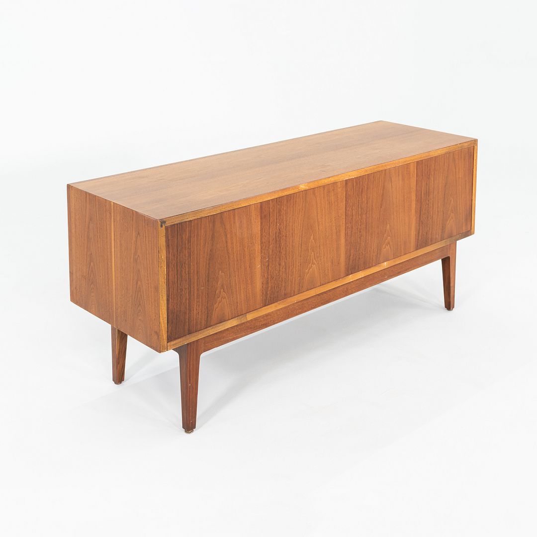 1960s Alexis Yermakov for Stow Davis Walnut Three Position Credenza w/ 4 Drawers