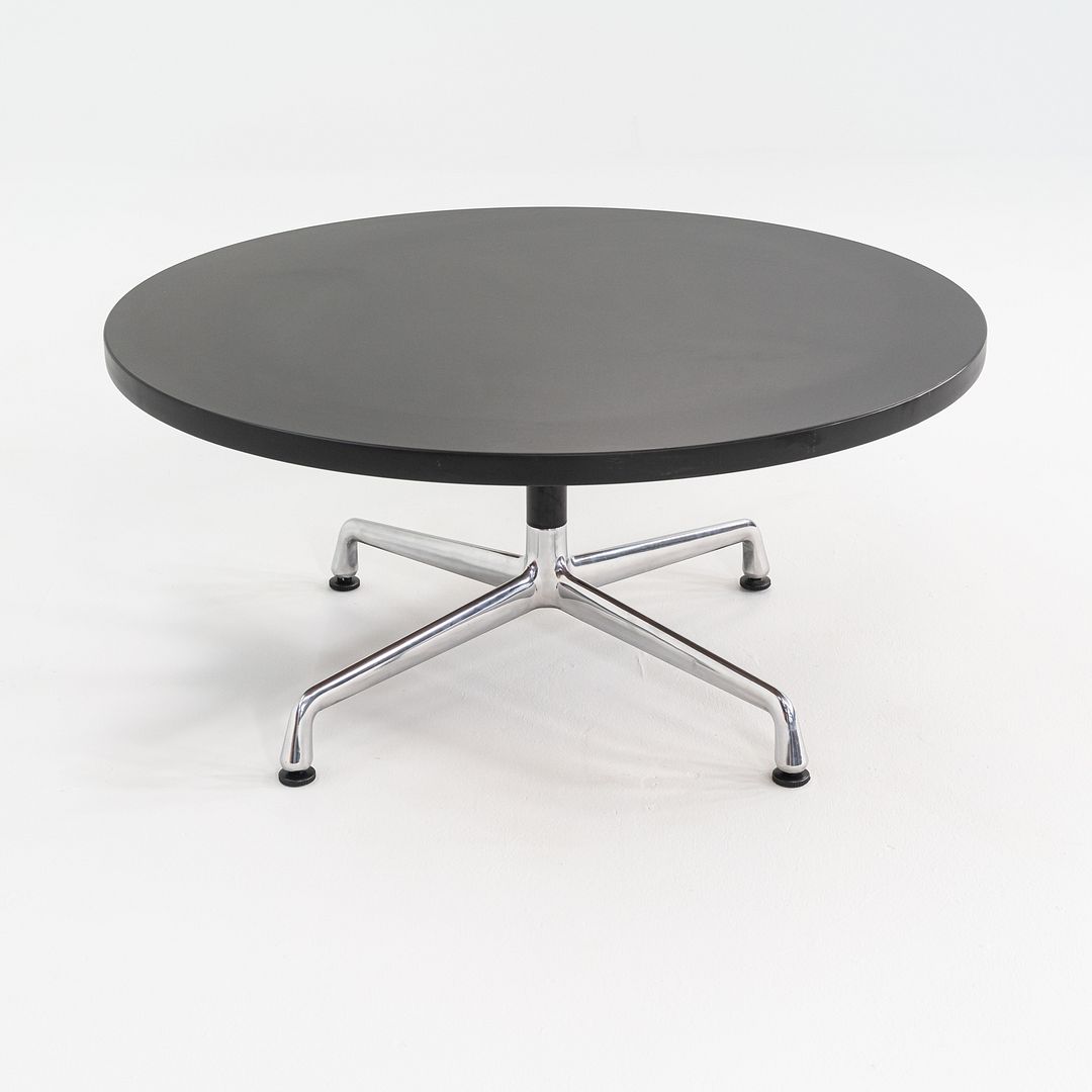 2010s Herman Miller 36 inch Eames Coffee Table in Black Laminate 2x Available
